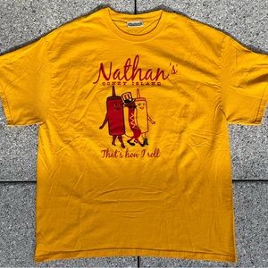Never Worn* Nathans Famous Hot Dogs Coney Island  That's How I Roll 2022-Unisex